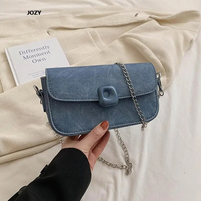 Vasaros solidūs paprasto stiliaus kryžminiai krepšiai moterims Nauja prabangi dizainerių grandinėlė, moteriška ant pečių, 2023 m. madinga laisvalaikio odinė rankinė