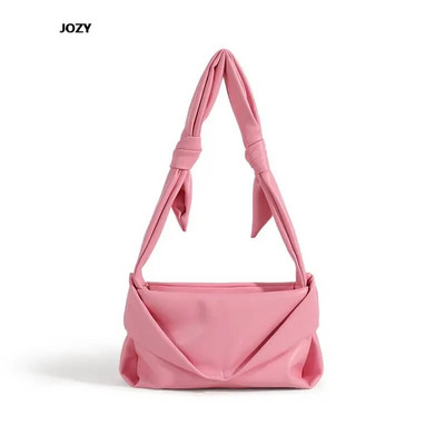 Armas moodne mitmekülgne õlakott naistele Luksusliku disainiga suvised vabaaja käekotid Trendikas lihtsas stiilis ühevärvilised naiste rahakotid