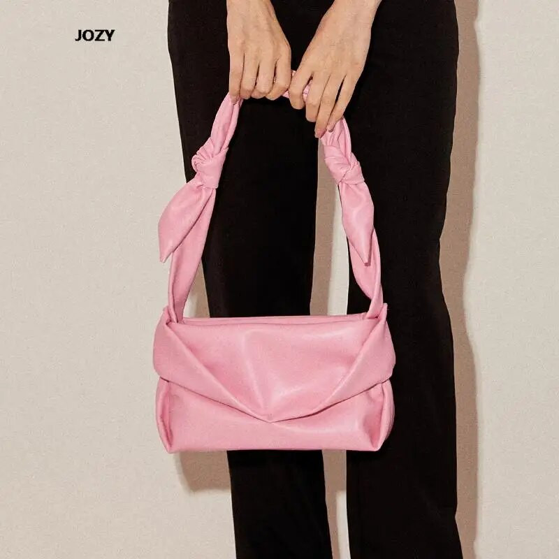 Armas moodne mitmekülgne õlakott naistele Luksusliku disainiga suvised vabaaja käekotid Trendikas lihtsas stiilis ühevärvilised naiste rahakotid