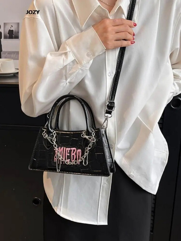 Luksuzne dizajnerske Y2k lančane torbe preko ramena 2023. Nova ljetna moda na rame za žene Ležerne male trendi ženske kožne torbice