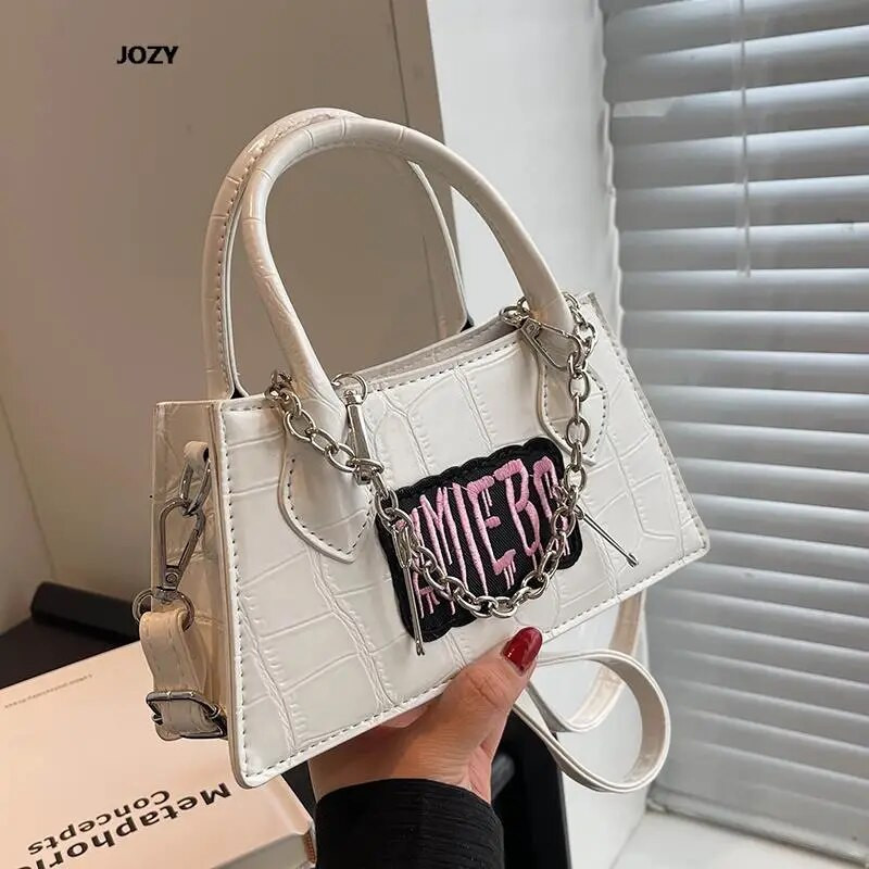 Luksuzne dizajnerske Y2k lančane torbe preko ramena 2023. Nova ljetna moda na rame za žene Ležerne male trendi ženske kožne torbice