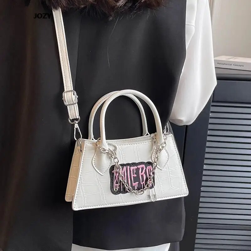 Luksuzne dizajnerske Y2k lančane torbe preko ramena 2023. Nova ljetna moda na rame za žene Ležerne male trendi ženske kožne torbice