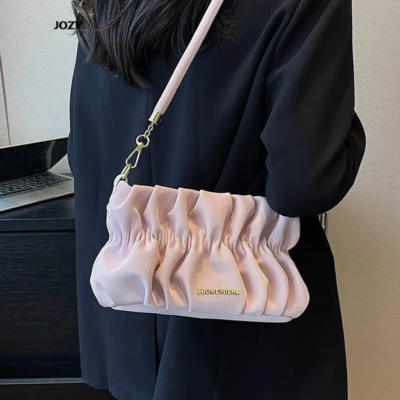 Prabangūs dizainerio nauji pečių krepšiai moterims Vasaros mados kasdieniai kryžminiai krepšiai 2023 m. paprasto stiliaus klasikinės odinės mažos piniginės