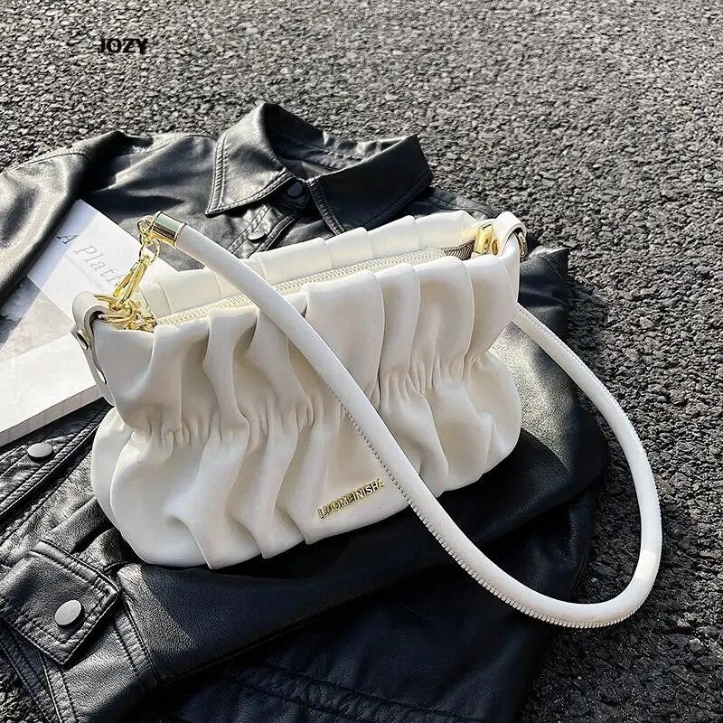 Prabangūs dizainerio nauji pečių krepšiai moterims Vasaros mados kasdieniai kryžminiai krepšiai 2023 m. paprasto stiliaus klasikinės odinės mažos piniginės