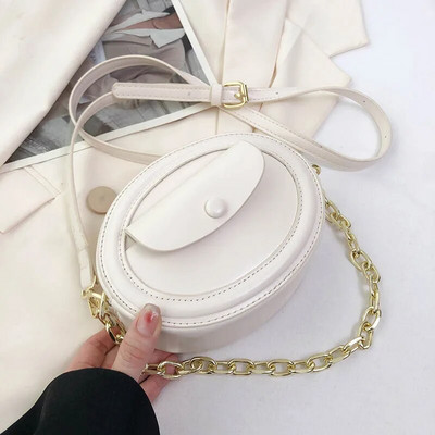 Vasaros mini nauja grandinė madinga rankinė Prabangaus dizaino universalūs odiniai skersiniai krepšiai, 2023 m. atsitiktinis mados mažas petys moterims