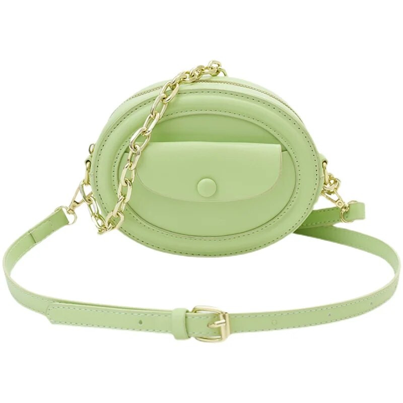 Vasaros mini nauja grandinė madinga rankinė Prabangaus dizaino universalūs odiniai skersiniai krepšiai, 2023 m. atsitiktinis mados mažas petys moterims