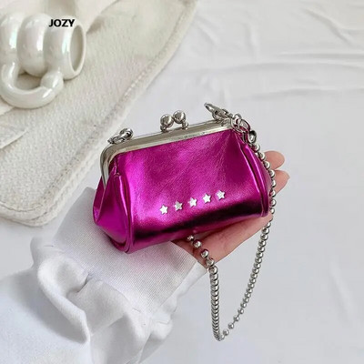 Mini mielos grandinėlės lūpų dažai Crossbody Krepšiai moterims Prabangus dizaineris Y2k Pečių krepšiai Vasaros laisvalaikio mados moteriškos piniginės Vintage