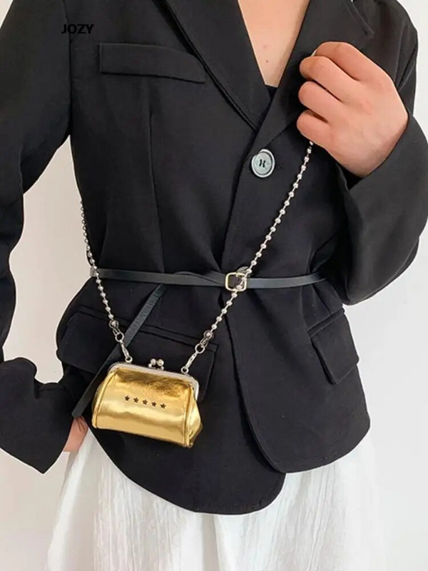 Mini mielos grandinėlės lūpų dažai Crossbody Krepšiai moterims Prabangus dizaineris Y2k Pečių krepšiai Vasaros laisvalaikio mados moteriškos piniginės Vintage