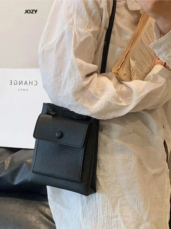 Paprasto stiliaus prabangus dizainas, naujas mobilusis telefonas, moteriškas 2023 m. vasaros laisvalaikio universalus mažas pečių krepšys, odinė piniginė