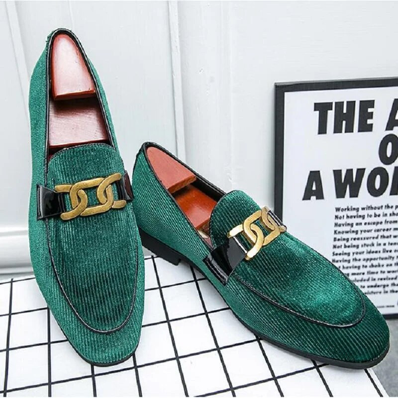 Δερμάτινα παπούτσια ιταλικής μόδας Μοκασίνια για άντρες Casual ανδρικά παπούτσια επαγγελματικά ανδρικά επίσημα μυτερά παπούτσια γάμου μαύρο D2H36