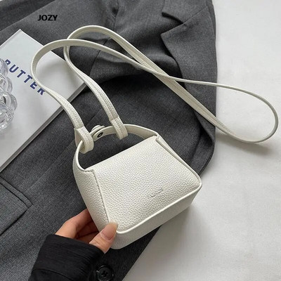 Mini prabangus dizainerių mados laisvalaikio moteriškos rankinės Paprastas stilius, universalus petys moterims, lūpų dažai iš PU odos rankinės