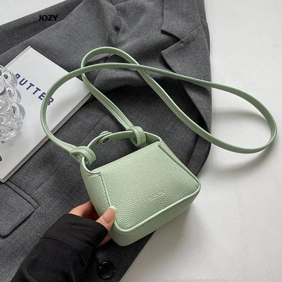 Mini prabangus dizainerių mados laisvalaikio moteriškos rankinės Paprastas stilius, universalus petys moterims, lūpų dažai iš PU odos rankinės