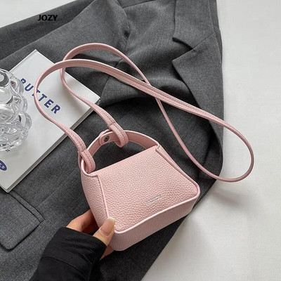 Mini prabangus dizainerių mados laisvalaikio moteriškos rankinės Paprastas stilius, universalus petys moterims, lūpų dažai iš PU odos rankinės