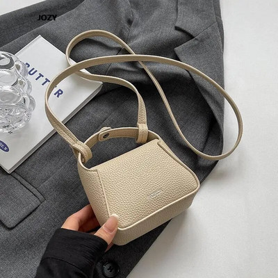 Mini prabangus dizainerių mados laisvalaikio moteriškos rankinės Paprastas stilius, universalus petys moterims, lūpų dažai iš PU odos rankinės