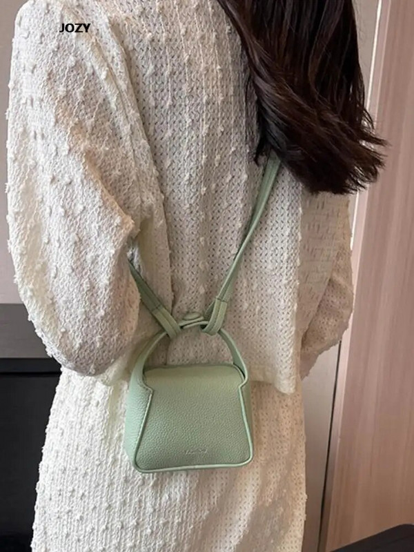 Mini prabangus dizainerių mados laisvalaikio moteriškos rankinės Paprastas stilius, universalus petys moterims, lūpų dažai iš PU odos rankinės