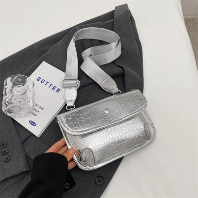 Γυναικείες γυναικείες τσάντες χιαστί 2023 Μόδα με πέτρινο σχέδιο PU δερμάτινες τσάντες και πορτοφόλια