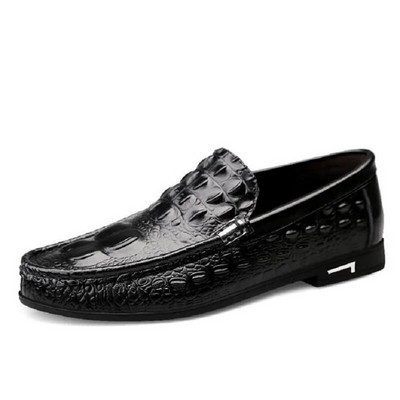 Ανδρικά Loafers Slip On Casual Παπούτσια Ανδρικά Μοκασίνια Plus Size 38~46 φόρεμα Παπούτσια 1AA18