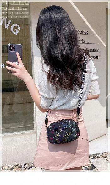 Нови малки дамски чанти през рамо с цип Лято 2023 г. PU кожена чанта през рамо за момиче Дамска чанта Модна чанта за телефон