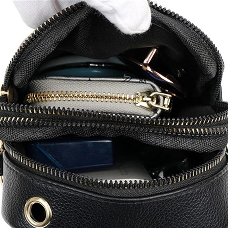 Naiste kott Kahekihilised mobiiltelefonide kotid, vertikaalsed, ühe õlaga, diagonaaliga, naiste suure mahutavusega moekomplekt naistele