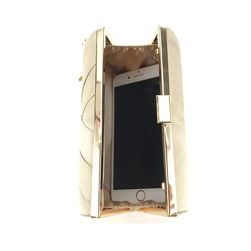 YoReAi 2021Νέο πορτοφόλι Κομψή τσάντα δείπνου Βραδινά πολυτελή γυναικεία νυφικά πάρτι χορού Χρυσή φούντα Γαμήλια τσάντα συμπλέκτη Μεταξωτή τσάντα