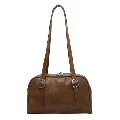 MOODS Prigradske torbe na rame za žene 2023. Luksuzne dizajnerske ručne torbe Čiste boje Mini Boston torba velikog kapaciteta Torba ispod pazuha