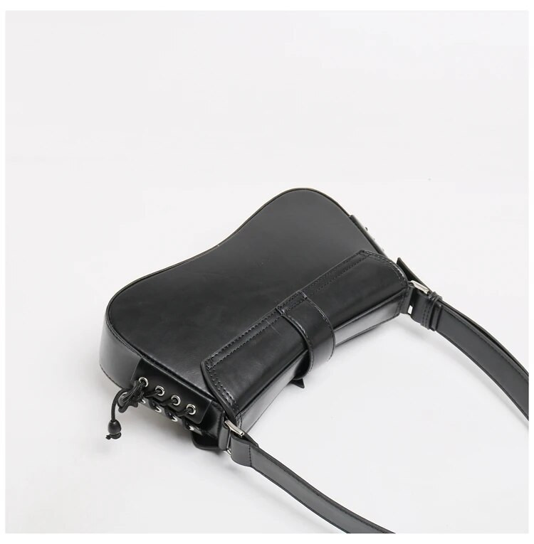 Τσάντες για γυναίκες Πολυτελή τσάντες σχεδιαστών Πολλαπλές τσέπες Τσάντες ώμου μασχάλες PU Δερμάτινες γυναικείες τσάντες messenger μαύρες τσάντες