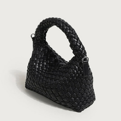 Prabangios dizainerių sukurtos moteriškos pynimo rankinės 2022 m. Nauji madingi kryžminiai krepšiai moterims Aukščiausios kokybės odinis pirkinių krepšys per petį, moteriškas