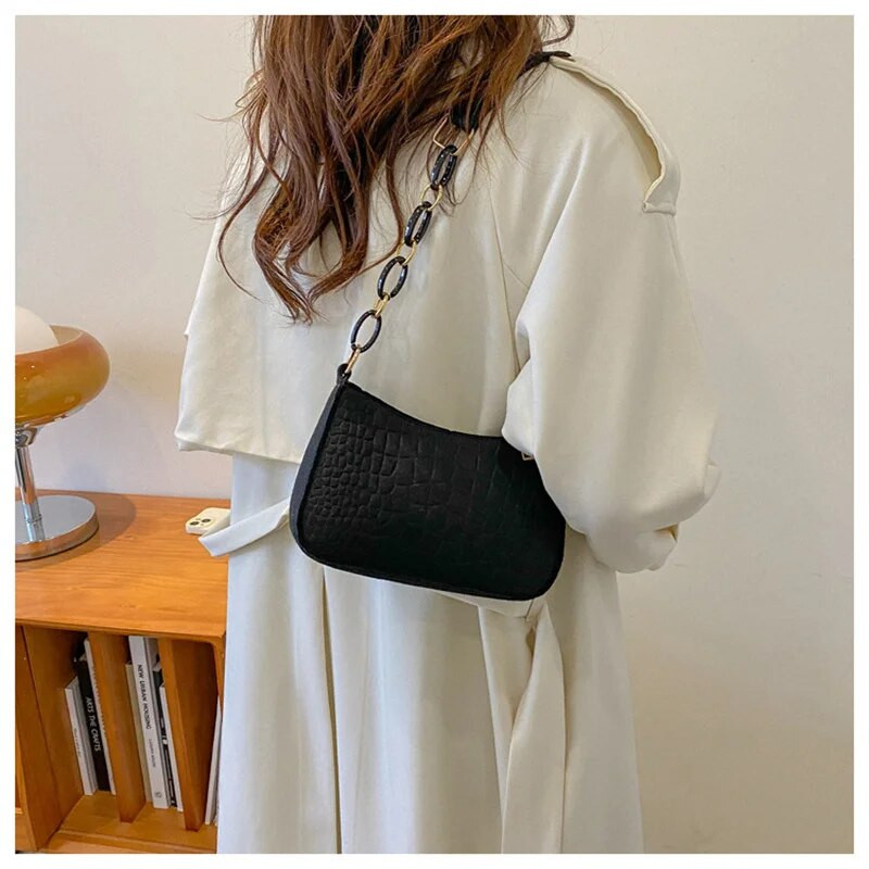 ISKYBOB Naiste vildist kaenlaaluste käekott Moodne vintage käekott Naistele Kerged õlakotid Vabaaja rahakott Naistele Kingitus 2024 Uus