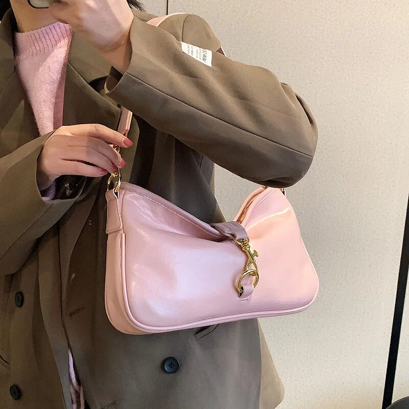 Μεγάλες μαλακές δερμάτινες τσάντες χιαστί για γυναίκες 2023 Νέα τάση σχεδιαστής Vintage τσάντα ώμου Γυναικείες τσάντες και πορτοφόλια