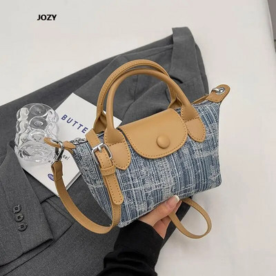 Modne nove traper svestrane torbe preko ramena za 2023. Luksuzne dizajnerske ljetne ležerne male ručne torbice Vintage trendi na rame za žene