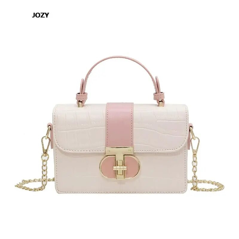 Υψηλής ποιότητας πολυτελής σχεδιαστής Νέα τσάντα χιαστί με αλυσίδα για γυναίκες 2023 Καλοκαιρινή μόδα Ευέλικτη τσάντα ώμου Casual πολύχρωμη