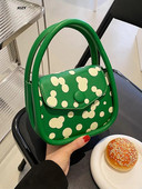 Modna mala torba na rame za žene, torbice sa životinjskim printom, luksuzne dizajnerske torbe preko ramena, nove, ležerne, raznobojne, slatke, trendi 2023.