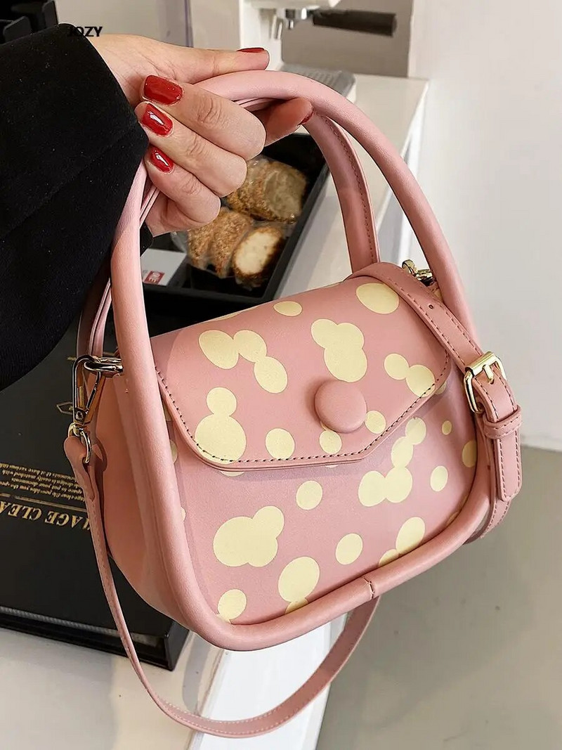 Modna mala torba na rame za žene, torbice sa životinjskim printom, luksuzne dizajnerske torbe preko ramena, nove, ležerne, raznobojne, slatke, trendi 2023.