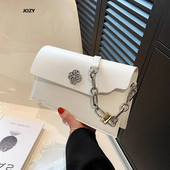 Nove ležerne lančane torbe na rame za žene 2023. Luksuzne dizajnerske PU kožne višebojne ljetne modne svestrane torbe preko ramena