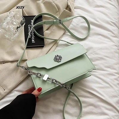 Nove ležerne lančane torbe na rame za žene 2023. Luksuzne dizajnerske PU kožne višebojne ljetne modne svestrane torbe preko ramena