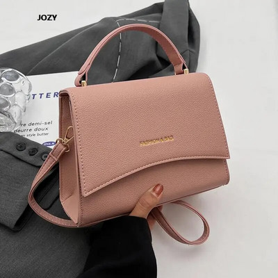 Mitmekülgne ja lihtsa stiiliga moodne Crossbody kott Klassikaline luksuslik disainer uus käekott PU nahast suvi naistele vabaaja õlg