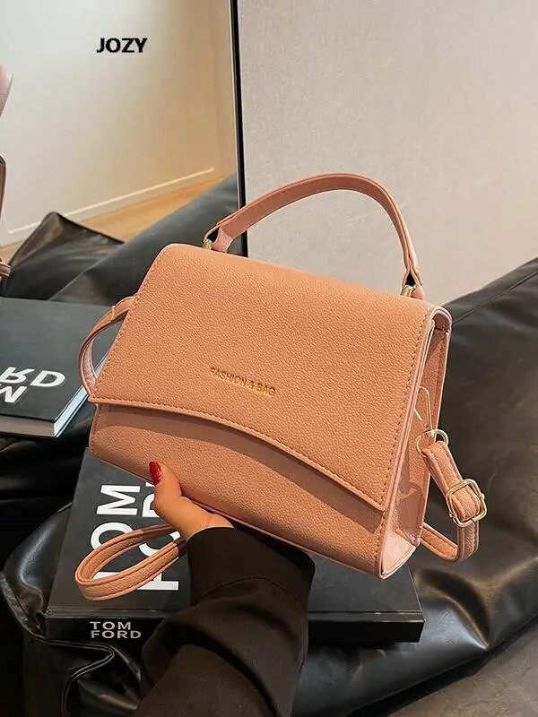 Mitmekülgne ja lihtsa stiiliga moodne Crossbody kott Klassikaline luksuslik disainer uus käekott PU nahast suvi naistele vabaaja õlg