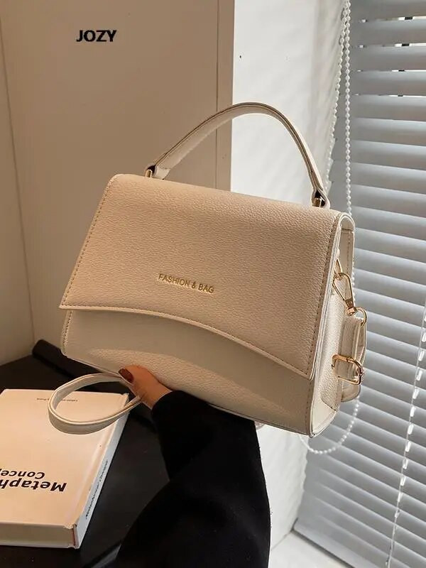 Mitmekülgne ja lihtsa stiiliga moodne Crossbody kott Klassikaline luksuslik disainer uus käekott PU nahast suvi naistele vabaaja õlg