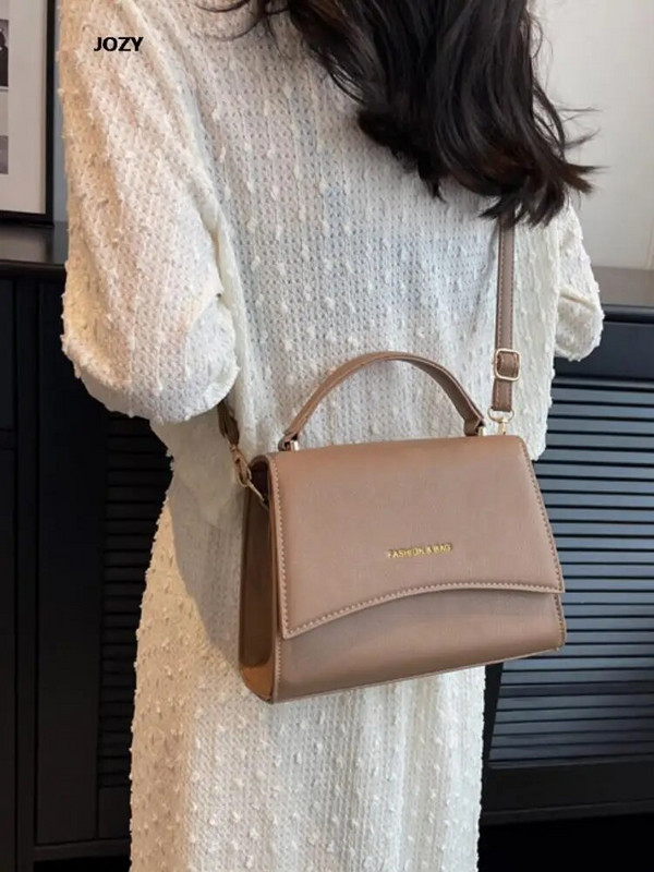 Mitmekülgne ja lihtsa stiiliga moodne Crossbody kott Klassikaline luksuslik disainer uus käekott PU nahast suvi naistele vabaaja õlg
