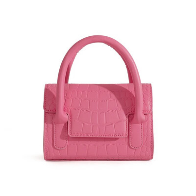 Luksuslik disainer naistele Uus mood mitmekülgsed väikesed ristkehaga kotid Lihtsa stiiliga suvised soliidsed käekotid Klassikaline nahast õlg