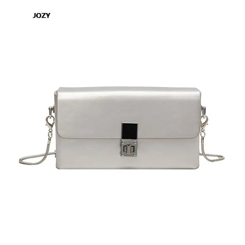 Τσάντες χιαστί χιαστί με αλυσίδα πολυτελών σχεδιαστών Νέες καλοκαιρινές δερμάτινες τσάντες ώμου απλού στυλ Μοντέρνες, ευέλικτες μικρές γυναικείες τσάντες