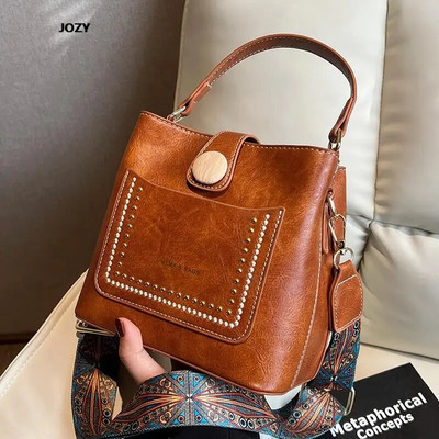 Visokokvalitetne luksuzne dizajnerske torbe preko ramena 2023, nove ljetne, ležerne modne ženske torbe na rame, klasične vintage kožne torbe