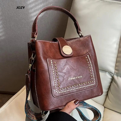 Visokokvalitetne luksuzne dizajnerske torbe preko ramena 2023, nove ljetne, ležerne modne ženske torbe na rame, klasične vintage kožne torbe