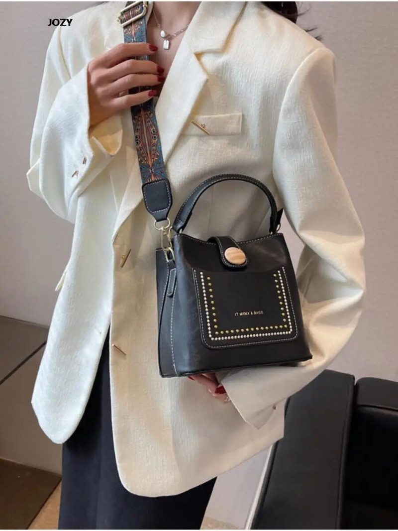 Visokokvalitetne luksuzne dizajnerske torbe preko ramena 2023, nove ljetne, ležerne modne ženske torbe na rame, klasične vintage kožne torbe