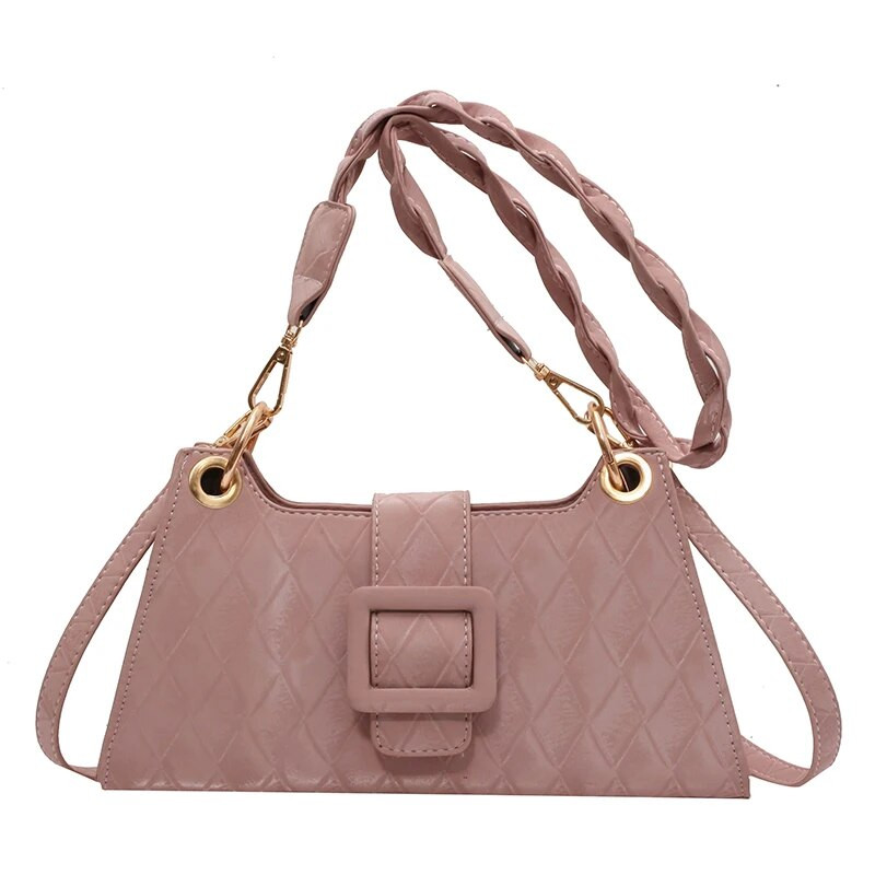 Prabangaus dizainerio naujos mados vasaros aksominiai maži pečių krepšiai moterims Paprasto stiliaus kryžminiai krepšiai Kasdieniai madinga odinė piniginė