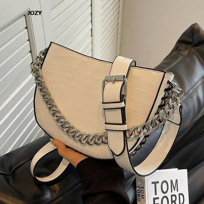 Νέες χιαστί τσάντες χιαστί με αλυσίδα σχεδιαστών πολυτελείας για γυναίκες 2023 Καλοκαιρινή κλασική ευέλικτη δερμάτινη τσάντα ώμου Πορτοφόλι σε απλό στυλ