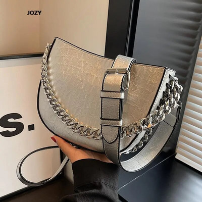 Νέες χιαστί τσάντες χιαστί με αλυσίδα σχεδιαστών πολυτελείας για γυναίκες 2023 Καλοκαιρινή κλασική ευέλικτη δερμάτινη τσάντα ώμου Πορτοφόλι σε απλό στυλ