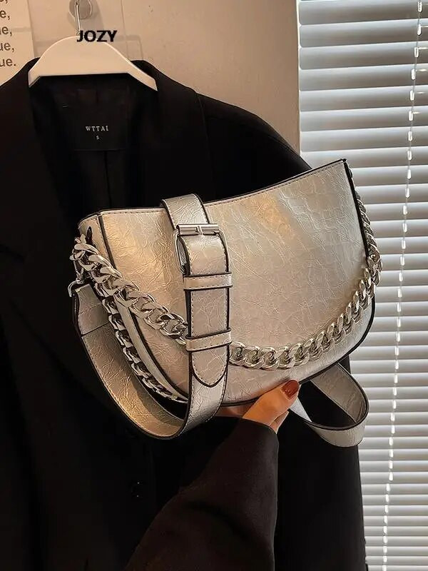 Νέες χιαστί τσάντες χιαστί με αλυσίδα σχεδιαστών πολυτελείας για γυναίκες 2023 Καλοκαιρινή κλασική ευέλικτη δερμάτινη τσάντα ώμου Πορτοφόλι σε απλό στυλ