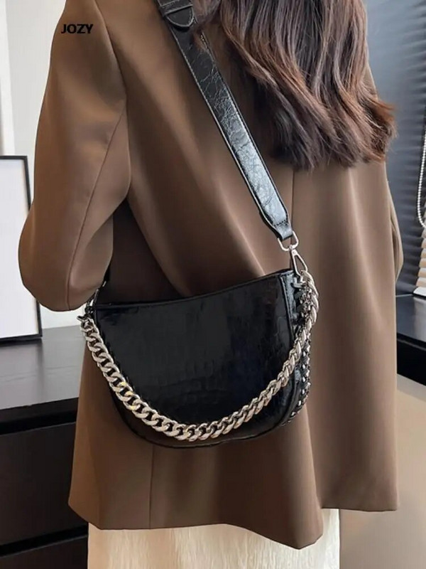 Νέες χιαστί τσάντες χιαστί με αλυσίδα σχεδιαστών πολυτελείας για γυναίκες 2023 Καλοκαιρινή κλασική ευέλικτη δερμάτινη τσάντα ώμου Πορτοφόλι σε απλό στυλ