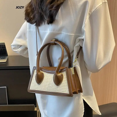 Aukštos kokybės daugiaspalviai kryžminiai krepšiai, prabangūs dizainerių pečiai, skirti moterims 2023 m. Nauja kasdienė mada, vasaros madingos moteriškos rankinės